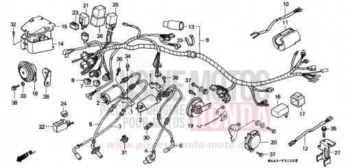 KABELBAUM (VT1100C) VT1100CS de 1995